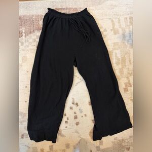 Women's Black Flow Pants Indigo Luna sz XS/S